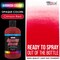 U.S. Art Supply Opaque Crimson Red Acrylic Special Effects Airbrush Paint - 8oz Ready to Spray Air Brush Paint for Nails, Models, Fabric - Water-Based Air Brush Painting